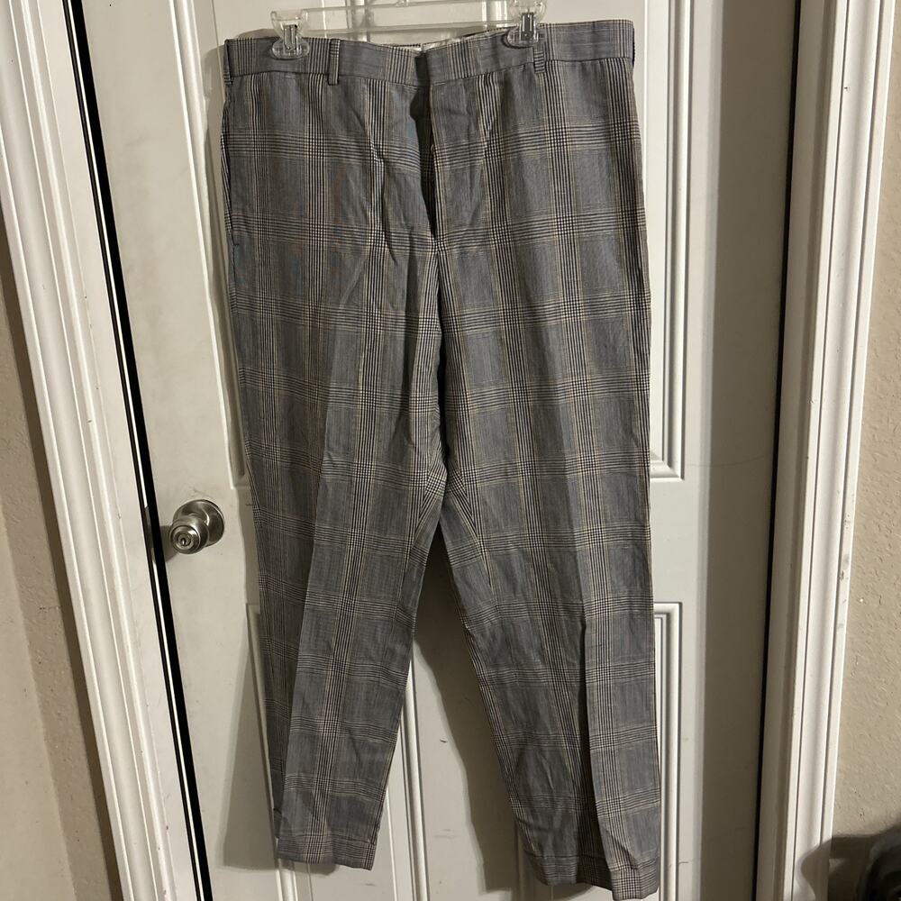 BROOKS BROTHERS Black Fleece 100% Wool Men’s Dress Pants Make In Italy Size BB4